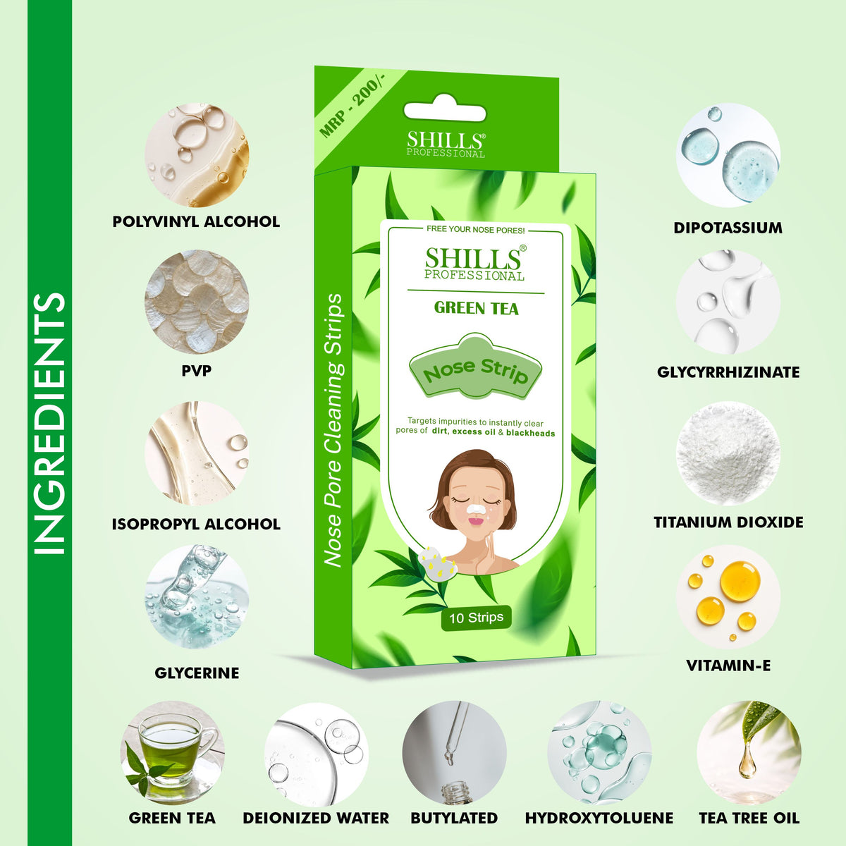 Nose Pore Cleaning Strips