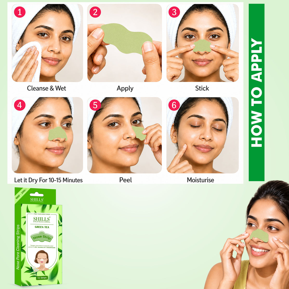 Nose Pore Cleaning Strips