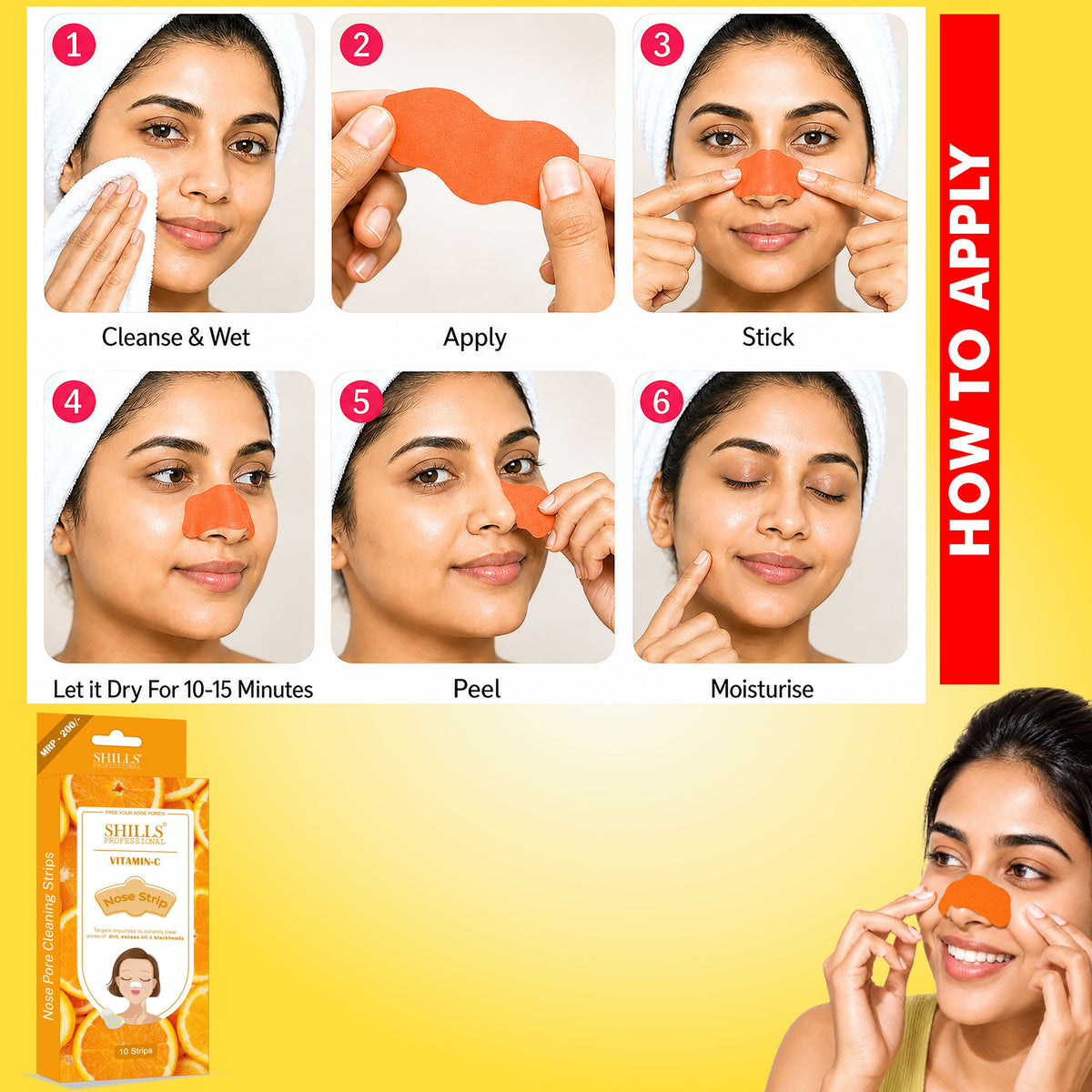 Nose Pore Cleaning Strips
