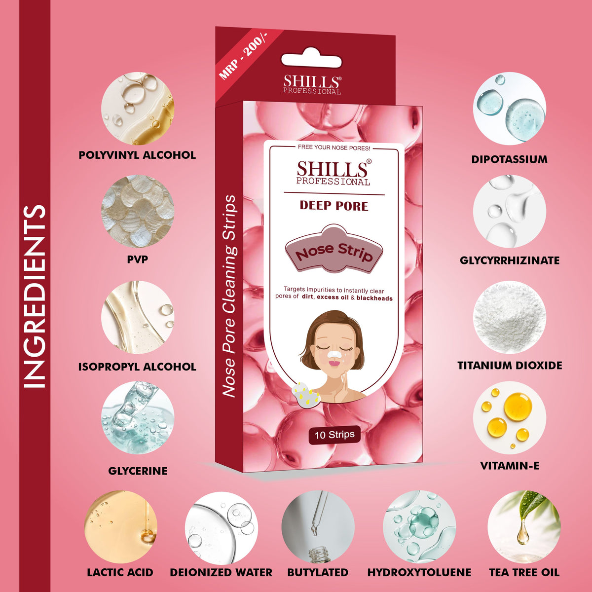 Nose Pore Cleaning Strips