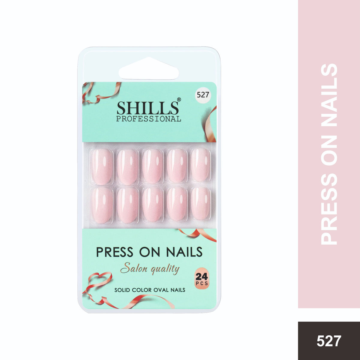 Glossy Solid Color Nails Oval(SPN501-SPN552) (Copy)