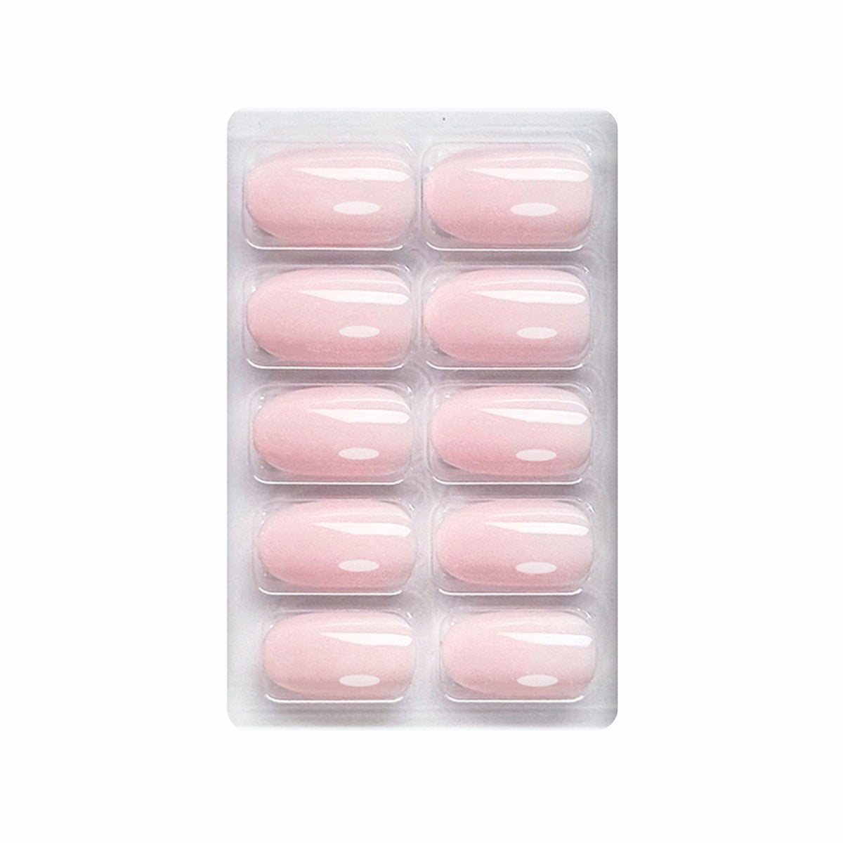 Glossy Solid Color Nails Oval(SPN501-SPN552) (Copy)