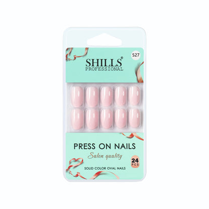 Glossy Solid Color Nails Oval(SPN501-SPN552) (Copy)