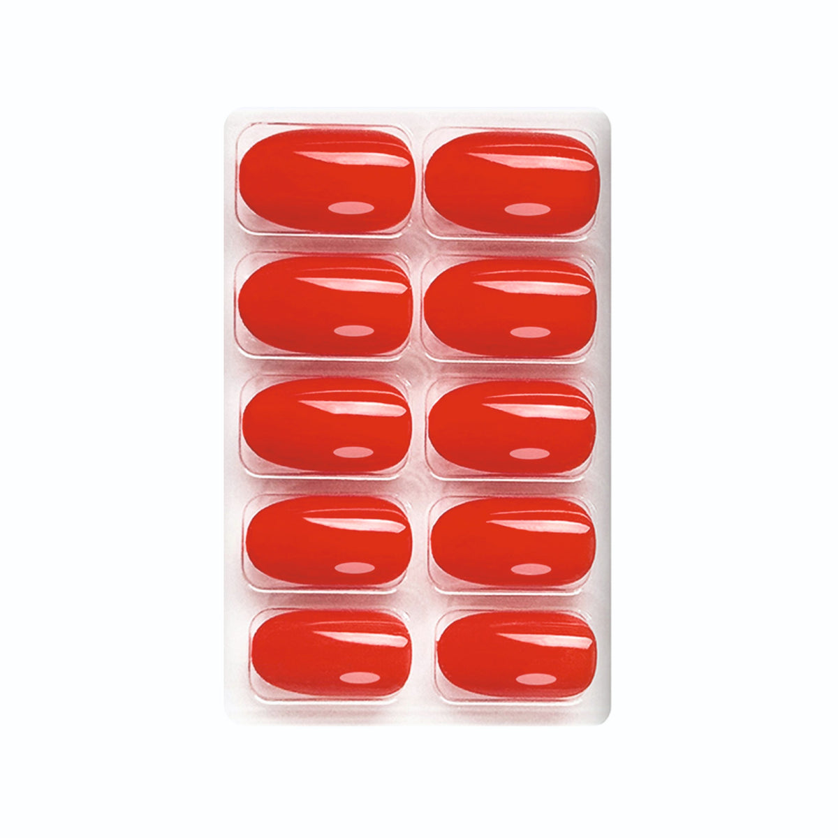 Glossy Solid Color Nails Oval(SPN501-SPN552) (Copy)