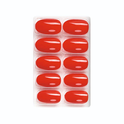 Glossy Solid Color Nails Oval(SPN501-SPN552) (Copy)