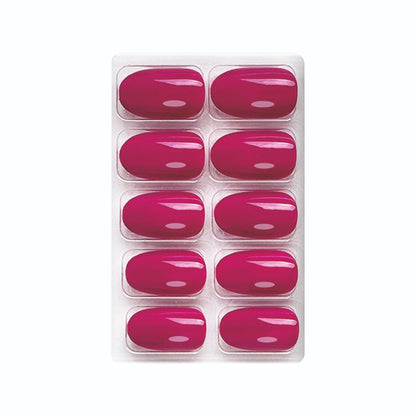 Glossy Solid Color Nails Oval(SPN501-SPN552) (Copy)