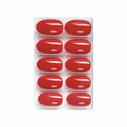 Glossy Solid Color Nails Oval(SPN501-SPN552) (Copy)