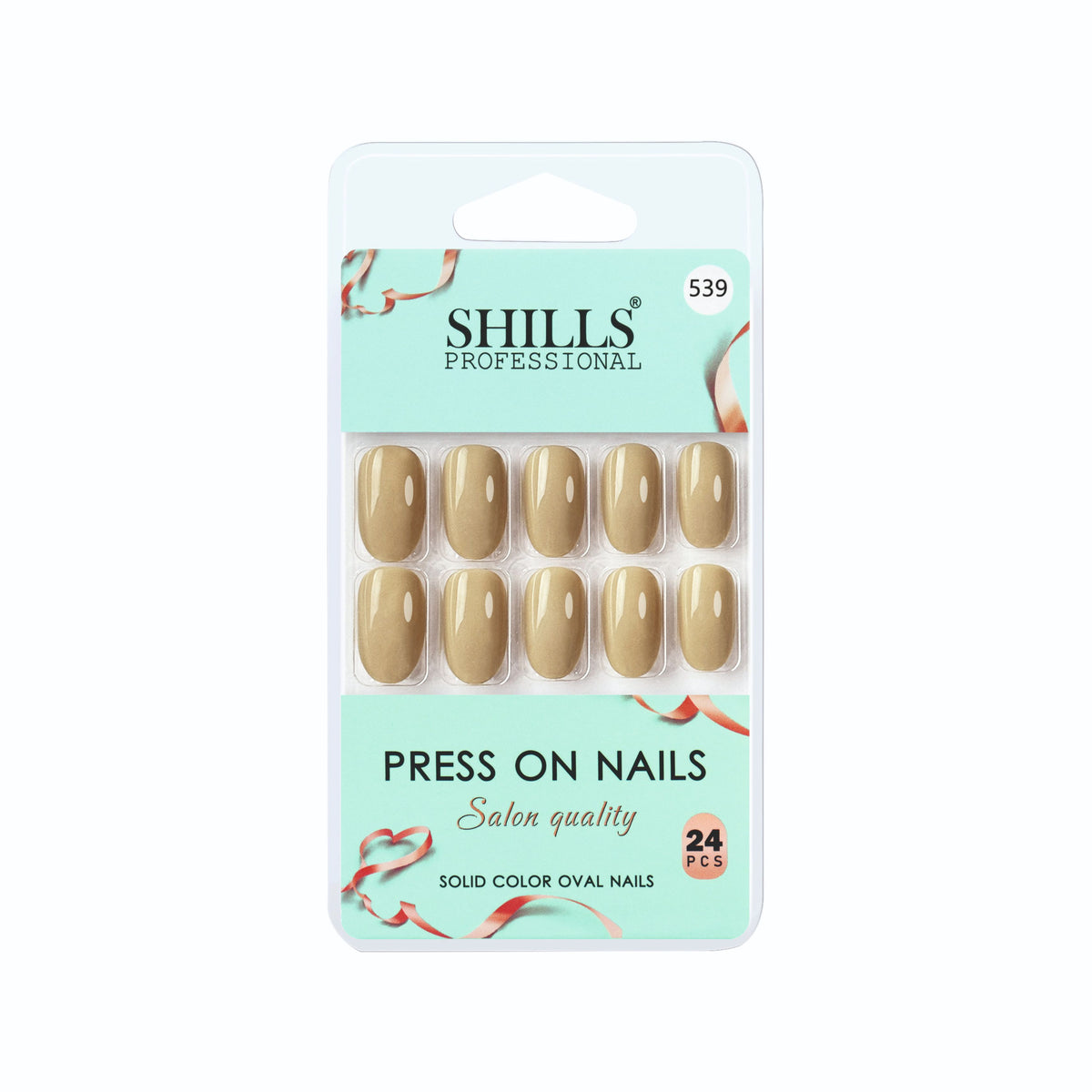 Glossy Solid Color Nails Oval(SPN501-SPN552) (Copy)