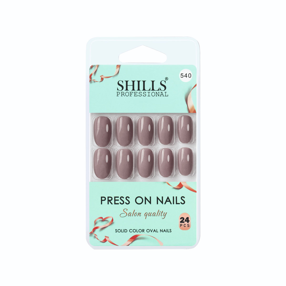Glossy Solid Color Nails Oval(SPN501-SPN552) (Copy)