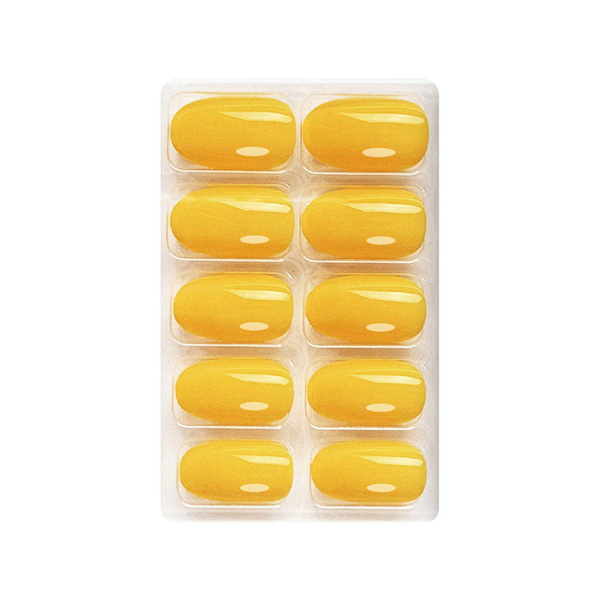 Glossy Solid Color Nails Oval(SPN501-SPN552) (Copy)