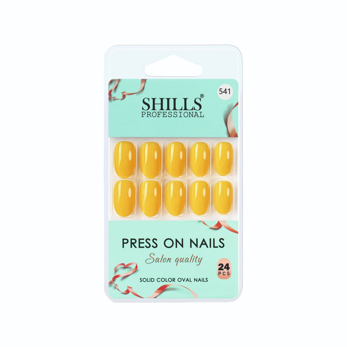 Glossy Solid Color Nails Oval(SPN501-SPN552) (Copy)