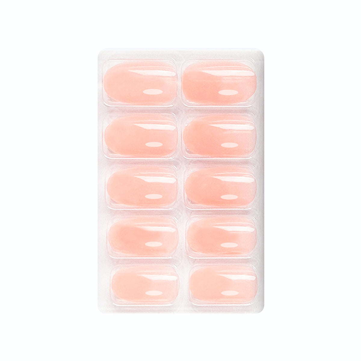 Glossy Solid Color Nails Oval(SPN501-SPN552) (Copy)