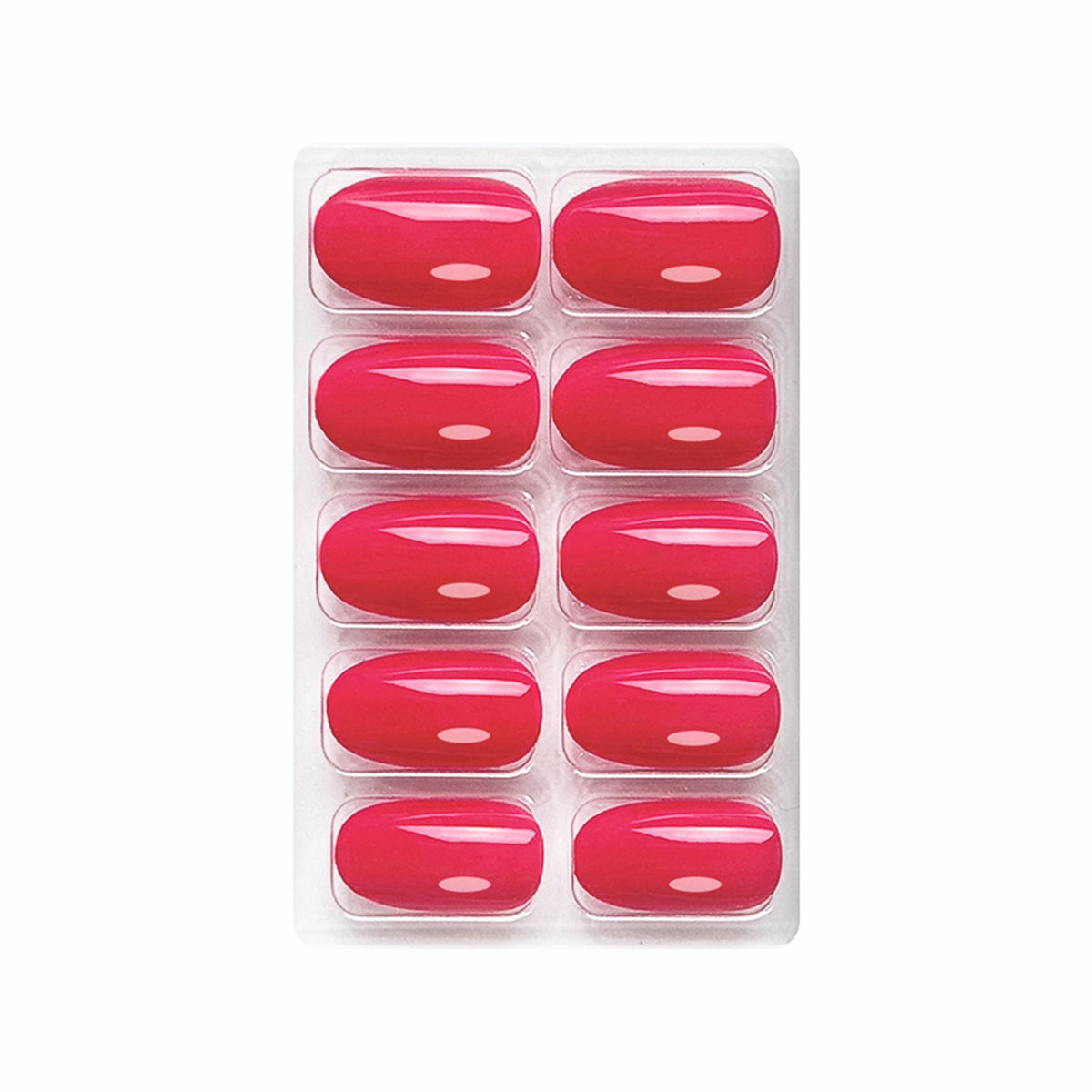 Glossy Solid Color Nails Oval(SPN501-SPN552) (Copy)
