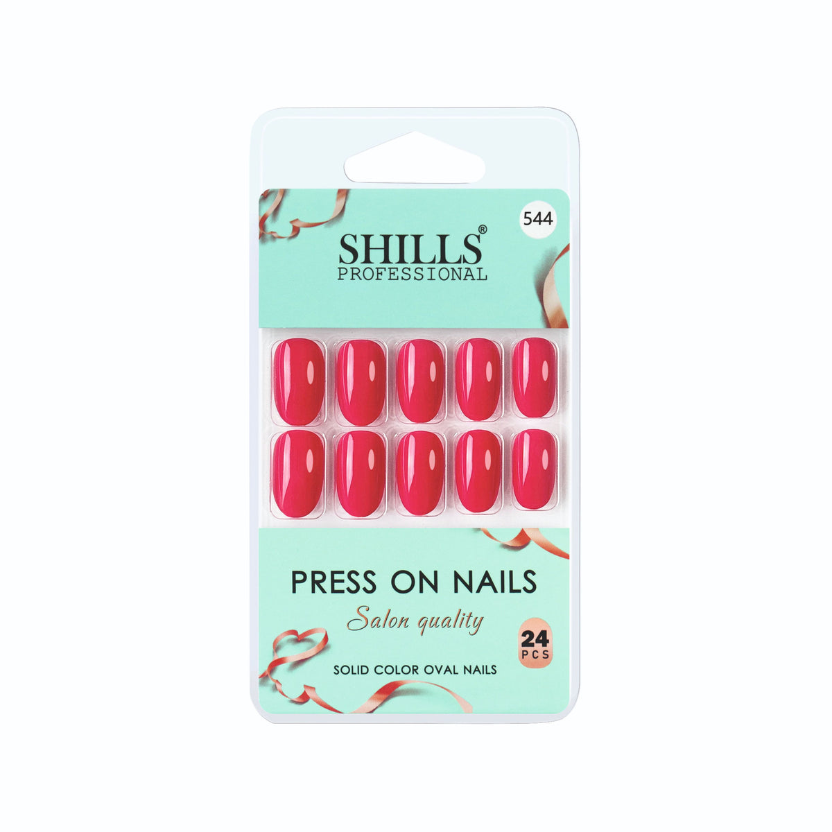Glossy Solid Color Nails Oval(SPN501-SPN552) (Copy)