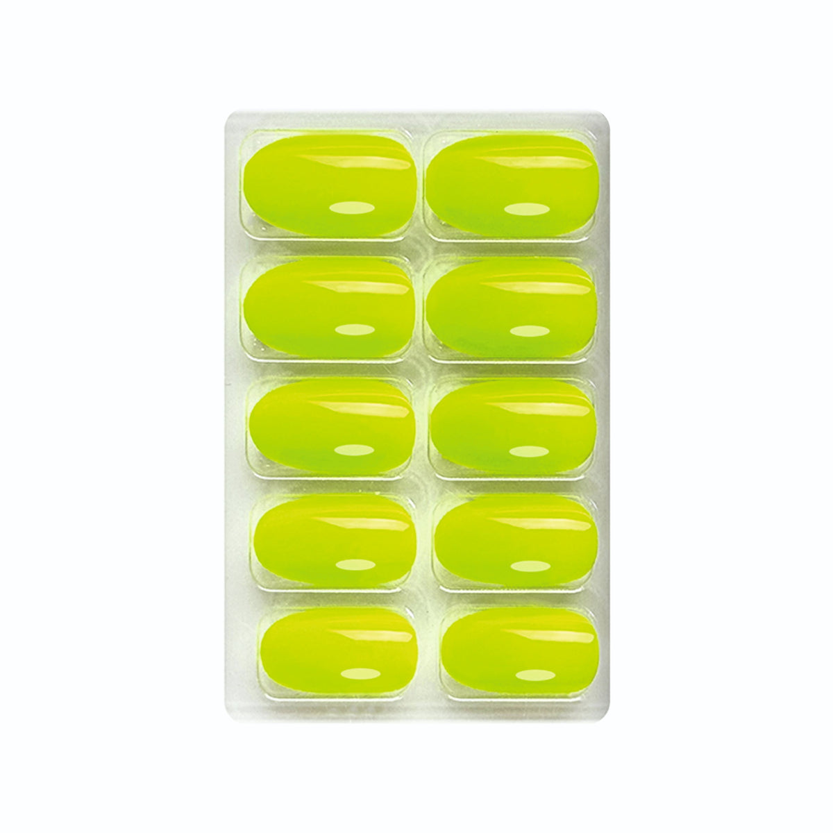 Glossy Solid Color Nails Oval(SPN501-SPN552) (Copy)