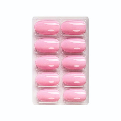 Glossy Solid Color Nails Oval(SPN501-SPN552) (Copy)