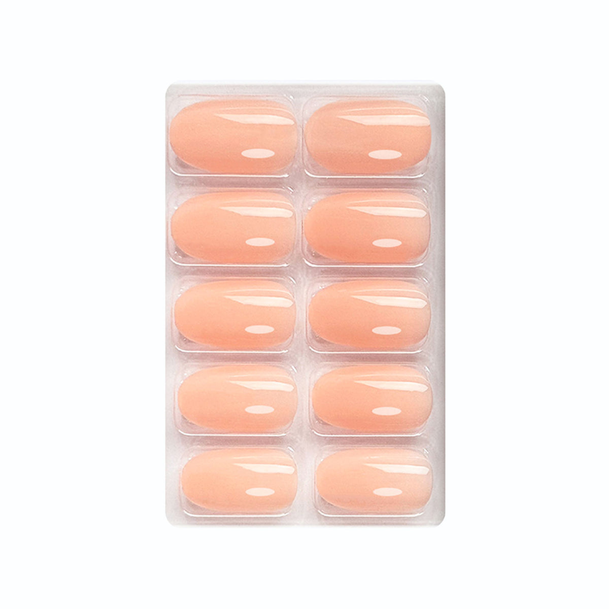 Glossy Solid Color Nails Oval(SPN501-SPN552) (Copy)