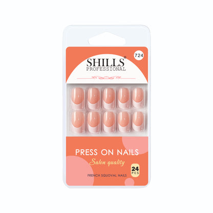 Press On Nails  French Square (spn721-spn733)