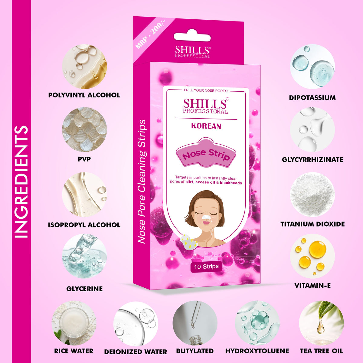 Nose Pore Cleaning Strips