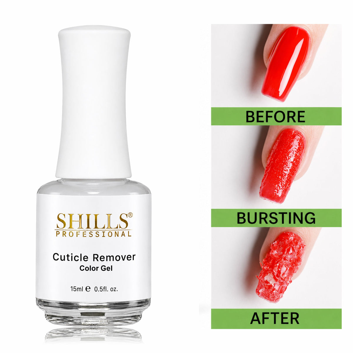 Cuticle Remover Color Gel 15ml