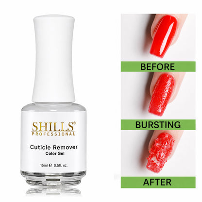 Cuticle Remover Color Gel 15ml