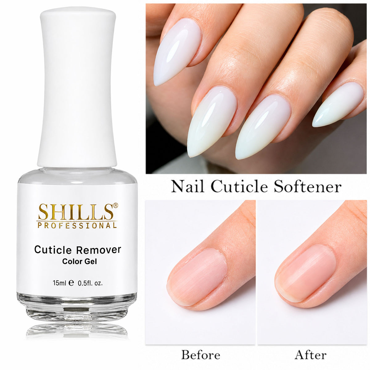 Cuticle Remover Color Gel 15ml