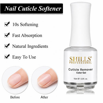 Cuticle Remover Color Gel 15ml