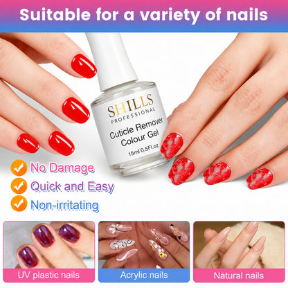 Cuticle Remover Color Gel 15ml