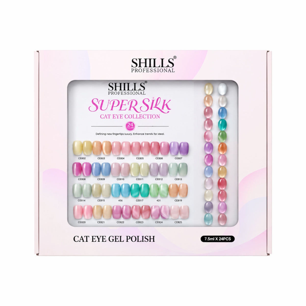 SUPER SILK CAT EYE GEL POLISH SET SPN-6758