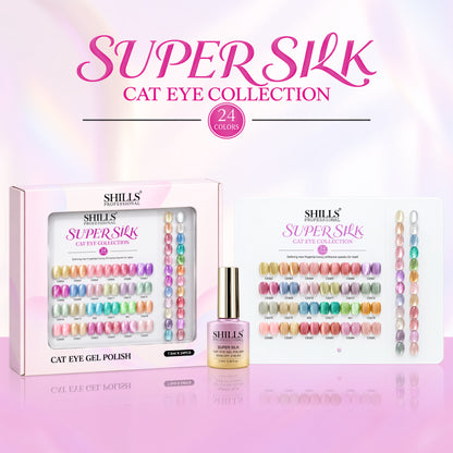 SUPER SILK CAT EYE GEL POLISH SET SPN-6758