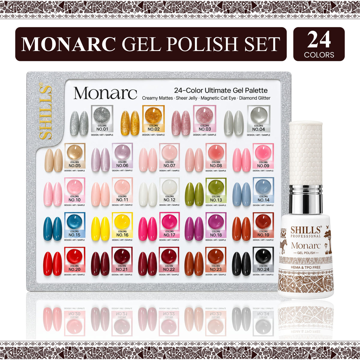 MONARC GEL POLISH SET