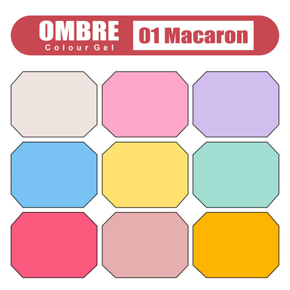 01 MACARON OMBRE COLOURE