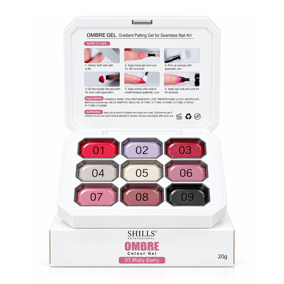 03 RUBY BERRY OMBRE COLOURE