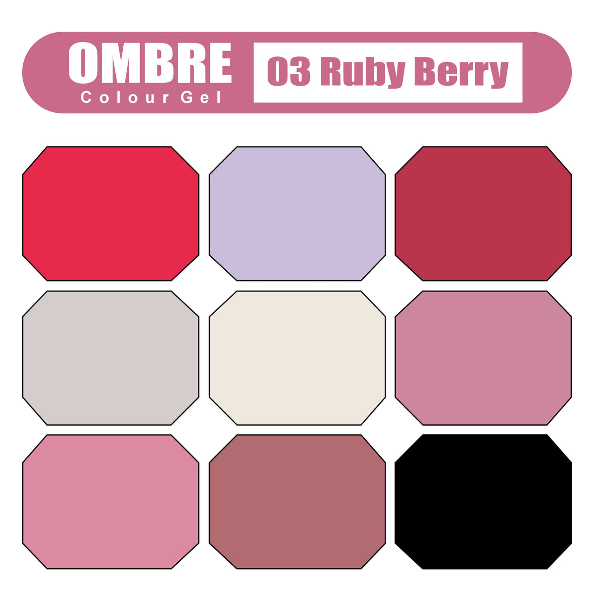 03 RUBY BERRY OMBRE COLOURE