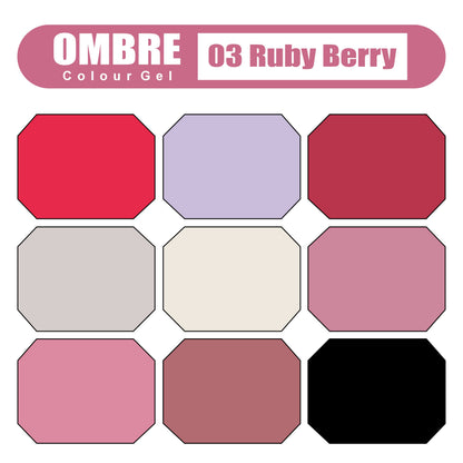 03 RUBY BERRY OMBRE COLOURE
