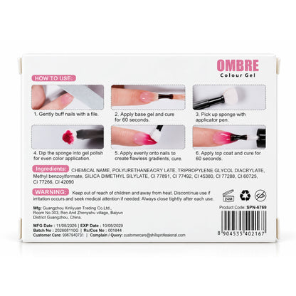 04 PASTEL MACARON OMBRE COLOURE