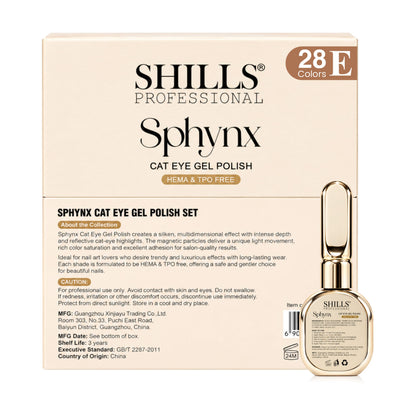 SPHYNX CAT EYE GEL POLISH  SET E