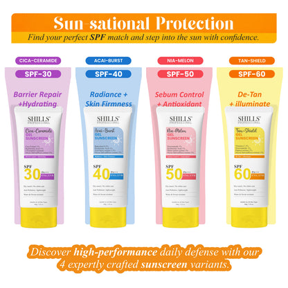SHILLS Tan-Shield Gel Sunscreen SPF 60 PA+++