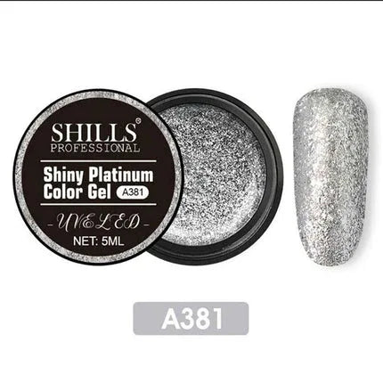 Shiny Platinum Art Gel - Shills Professional