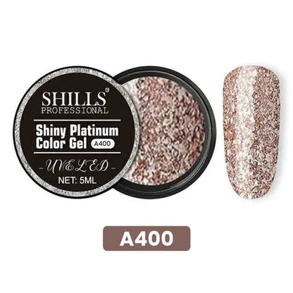 Shiny Platinum Art Gel - Shills Professional