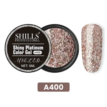 Shiny Platinum Art Gel - Shills Professional