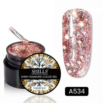 Shiny Diamond Color Art Gel - Shills Professional