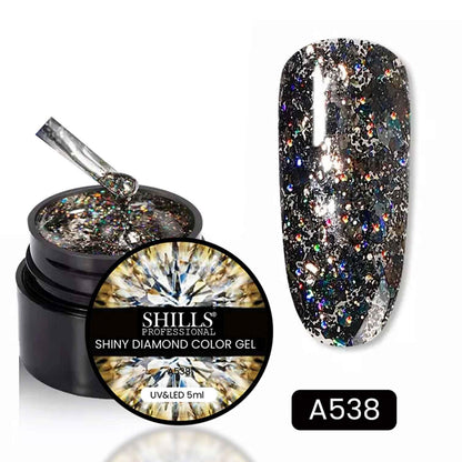 Shiny Diamond Color Art Gel - Shills Professional