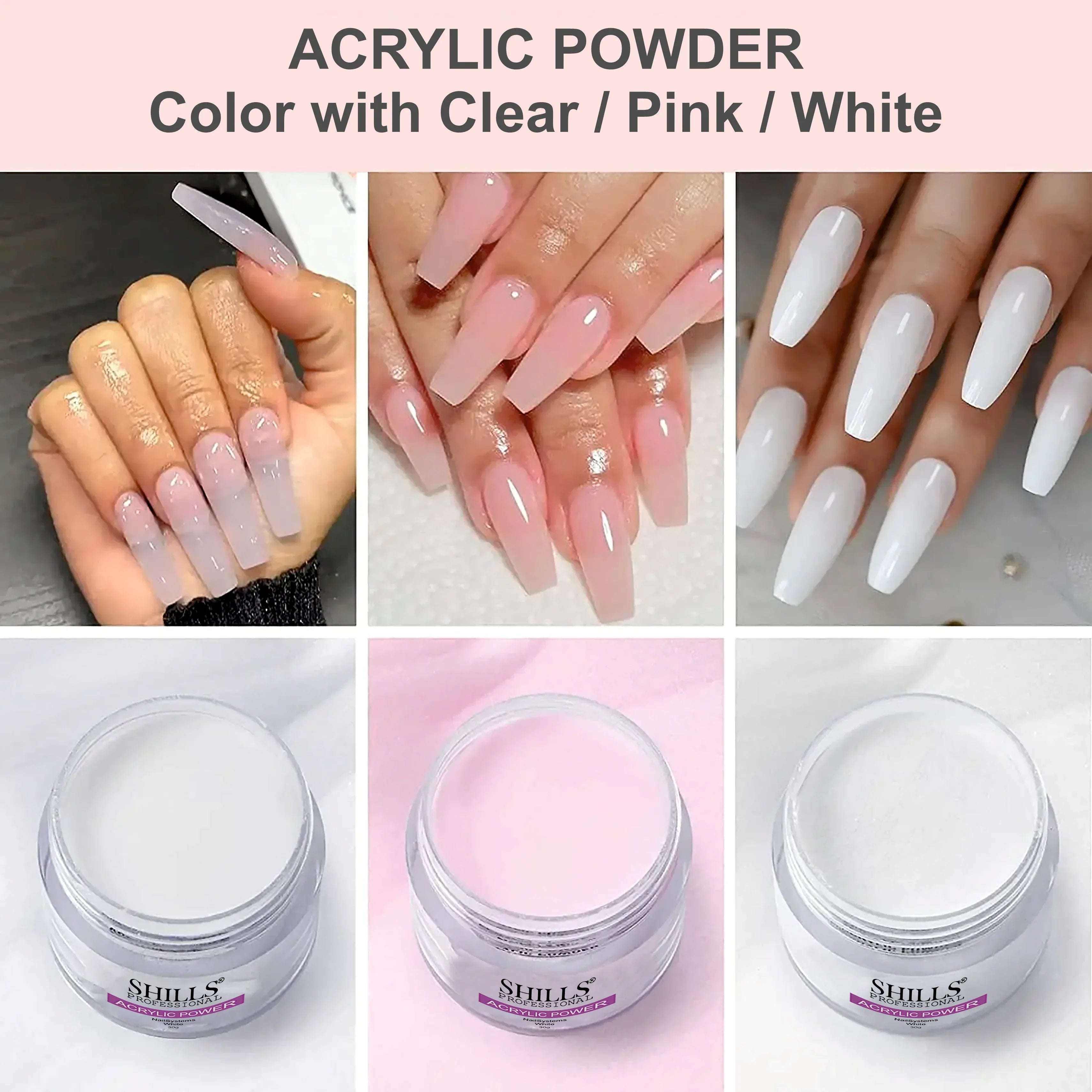 Acrylic Powder 120g - Shills Professional