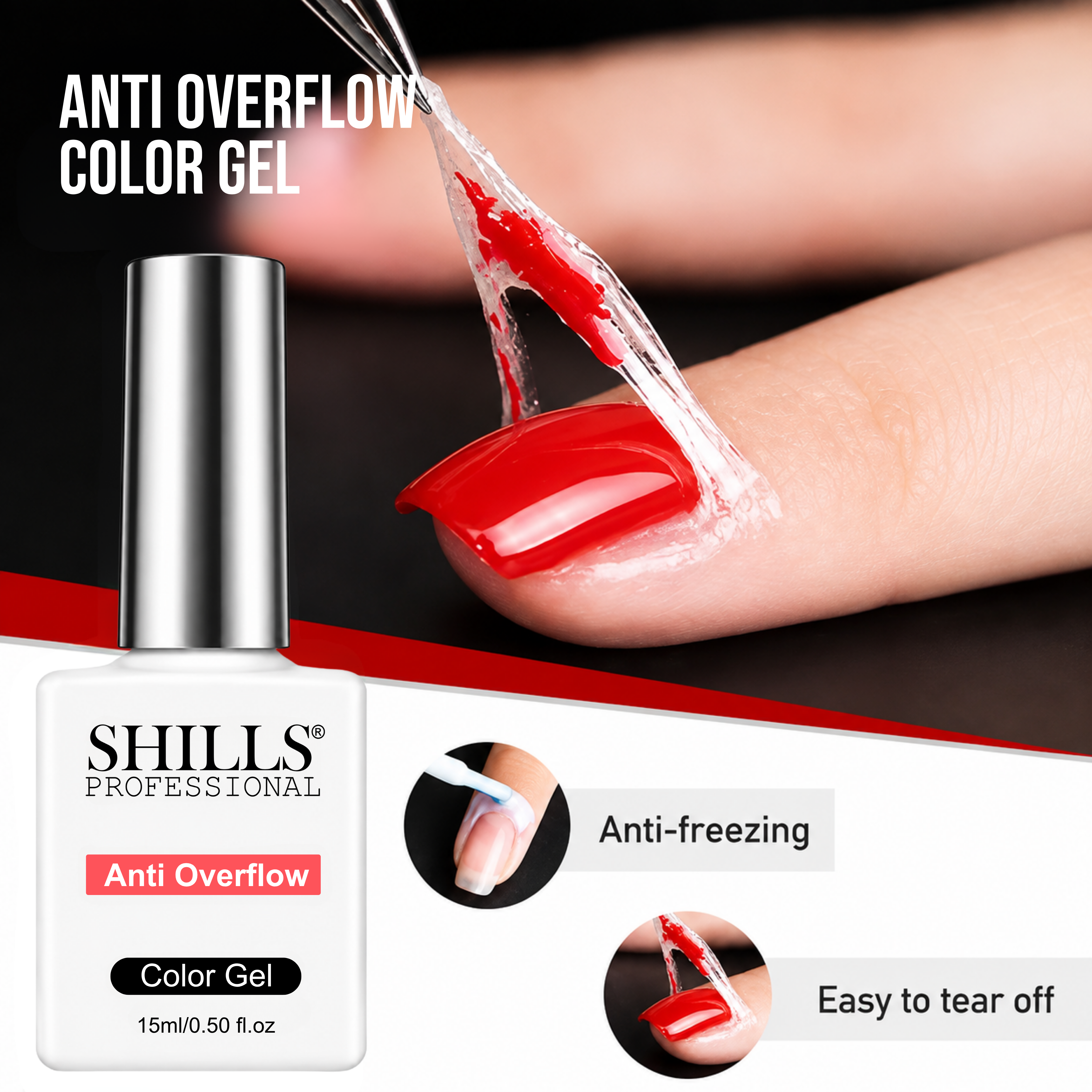 Anti Overflow Color Gel