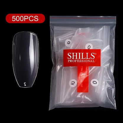 PKT 500pcs Ballet Nail Tips - Shills Professional