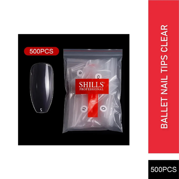 PKT 500pcs Ballet Nail Tips - Shills Professional