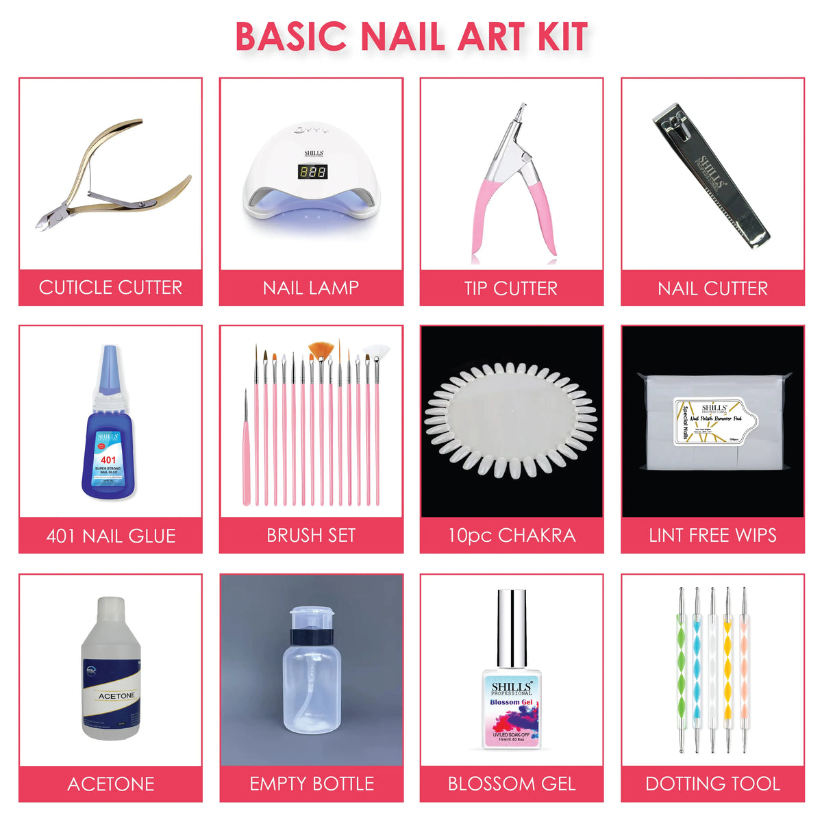 Shills Basic Nail Art Kit – Shills Professional