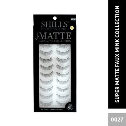 Matte Black Eyelash - Shills Professional