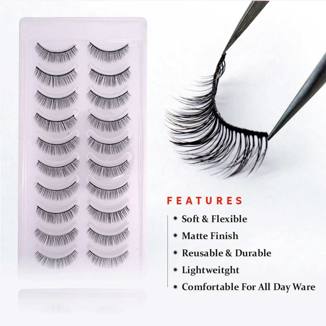 Matte Black Eyelash - Shills Professional